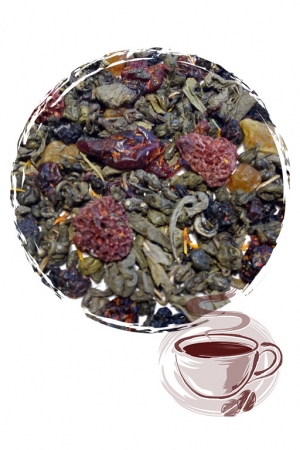 Зелений чай "Лісова ягода"