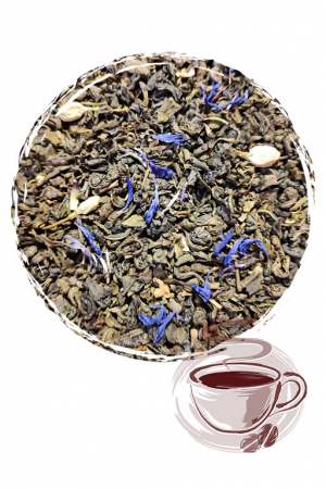 Зелений чай "Жасминовий равлик з молоком"